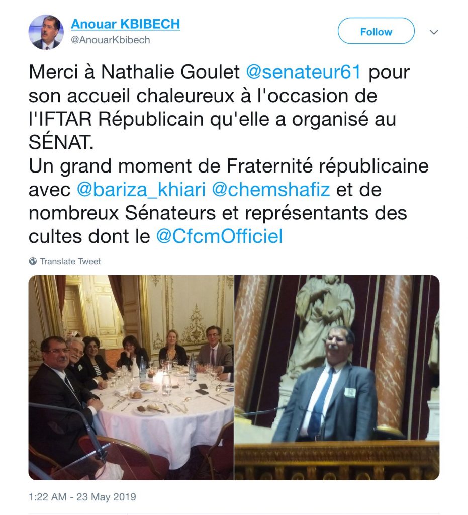 Nathalie Goulet et Anouar Kbibech… et les autres